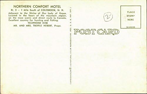 Northern Comfort Motel Colebrook New Hampshire Nh Original
