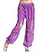 ZLTdream Women's Belly Dance Coins Lantern Pants