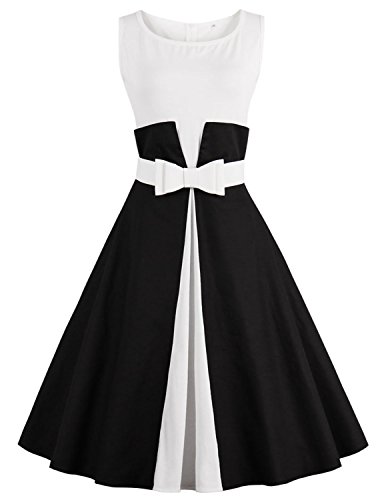 Vintage loves retro Women's Homecoming Prom Midi Length Dress