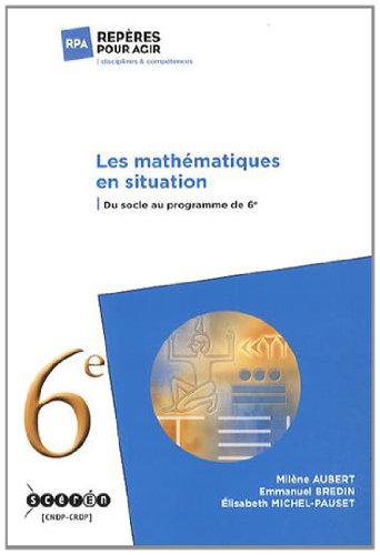 Les  mathématiques en situation