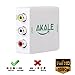 Akale RCA Composite CVBS AV to HDMI Video Audio Converter Adapter Mini Box Support 1080P for TV/PC/PS3/Blue-Ray DVD,White