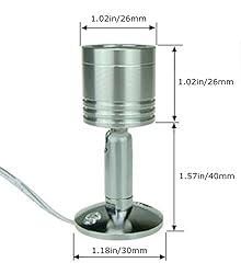 Xking 12V 1W LED Spotlight/Cabinet Light/Display