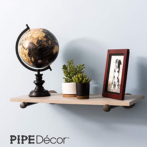 4 Rustic+Decor+Industrial+Shelf+Brackets