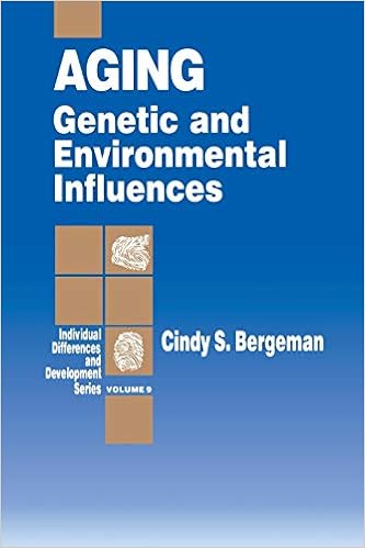 Amazon Com Aging Genetic And Environmental Influences Individual Differences And Development 9780803973787 Bergeman C S Books