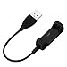 BeneStellar for Fitbit Flex 2 Charger with Reset Button,Replacement Charging Cable for Fitbit Flex 2 Smart Watch (Black 2-Pack 15cm)