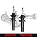 Vekwena Front Pair Shock Absorber Gas Struts Kit For 02-08 Jaguar X-Type Excludes Computer Active Technology Suspension Truck