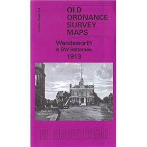 Wandsworth & SW Battersea 1913: London Sheet 114.3 Landkaart – Gevouwen Kaart, 3 november 2015