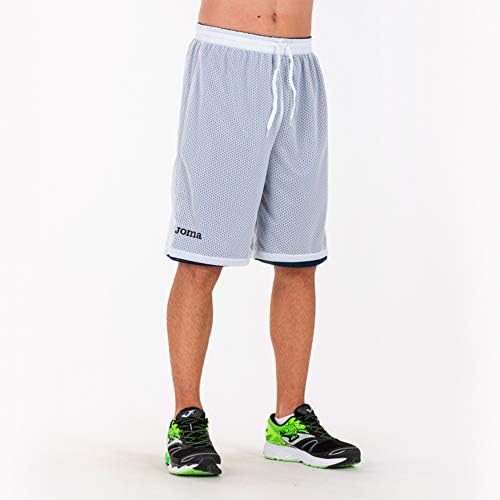 Short Basket Reversible Rookie Marino-Blanco Pantalones Cortos, Hombres, Marino-Blanco-300, S