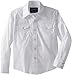 Wrangler Boy's Dress Western Solid Snap Shirt