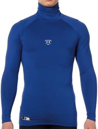 (アンダーアーマー) Under Armour シャツ UA COLDGEAR ARMOUR LSタートルネック MBB1939 ロイヤルブルー 3XL