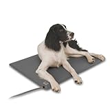 K&H Manufacturing Deluxe Lectro-Kennel Medium Gray 16.5-Inch by 22.5-Inch 60 Watts