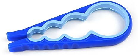 Jar Opener Corkscrew Lid Twist Off Gripper For Arthritis Hands Any Size Grip Good Tool for Kitchen (2 Pack).