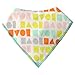 Baby Bandana Bibs for Drooling & Teething - 4 Pack Gifts for Girls - by Marque