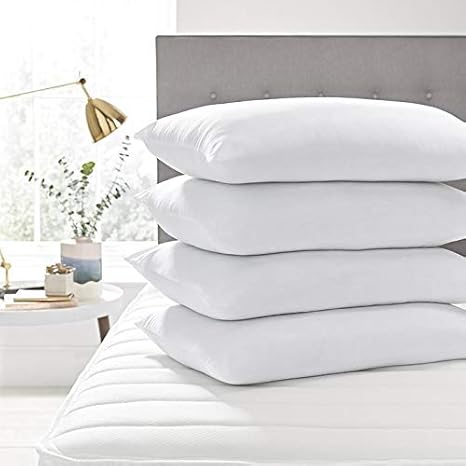 Jaipuri Home Decor Micro Fibre Filled Sleeping Reading Bed Pillow