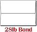 28lb/70lb Bright White A7 Envelopes (5 1/4