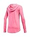 Under Armour Girls' Waffle Hoodie, Super Pink/Pink Punk, Youth Medium