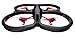 Parrot AR.Drone 2.0 Power Edition Quadricopter - 2 HD Batteries - 36 minutes of flying time - Red