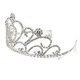 JOYIN Royal Jewleled 2 Pack King's and Queen's Royal Crowns - King Queen Halloween Costume Prom Accessories