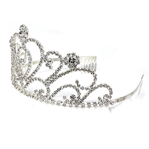 4 JOYIN+Royal+Jewleled+Queens+Crowns