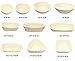 OBeauty 12 Inch Round Proofing Bread Basket Handmade Brotform Banneton for Dough Rising with Cloth Linen Cover
