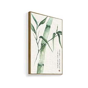 Framed Home Artwork Antique Plant for Living Room Bedroom