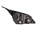 HEADLIGHTSDEPOT Chrome Housing Halogen Headlights Compatible With Honda CR-V 2007-2011 Includes Left Driver and Right Passenger Side Headlamps
