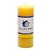 Bluecorn Beeswax 100% Pure Beeswax Pillar Candles | Natural Beeswax Candles, Unscented Yellow Candles | Soy, Paraffin, & Fragrance Free | 2x4.5, 36 Hour Burn Time | Handmade in Colorado