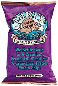 Salt &amp; Vinegar Dirty Potato Chips 5 oz
