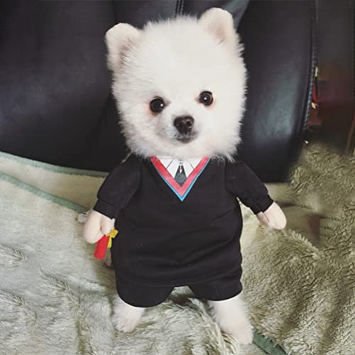 Pet Graduation Caps and Gown, Summer Graduation Costume with