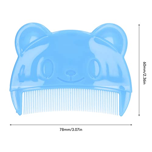 Baby Scalp Scrub Brush Baby Scalp Brush Soft Fluffy Bath Handle (Blue
