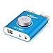 Nobsound NS-20G 200W Mini Bluetooth 5.0 Power Amplifier 2.0 Channel Wireless Receiver Hi-Fi DSP Stereo Headphone Audio Amp LED Display (Blue)thumb 1