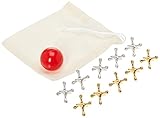 Metal Jacks and Rubber Ball Set