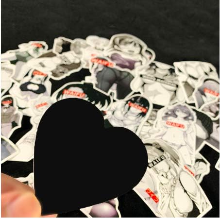 30pcs Waifu Material Vinyl Decal Sticker Suitcase Laptop Car Truck Anime Hentai Pinup Girl Waterproof Car Styling