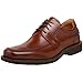 ECCO Men's Seattle Apron Toe Tie Oxford,Cognac,42 EU (US Men's 8-8.5 M)