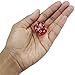 Wiz Dice 24 Sided Translucent Red with White Numbers Polyhedral Dice