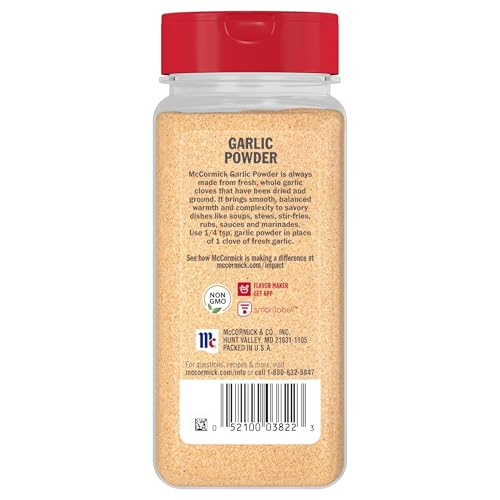 MCCORMICK GARLIC POWDER, 8.75 OZ