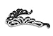 Banana Clip - Rhinestone Hair Accessory, Locking Clasp