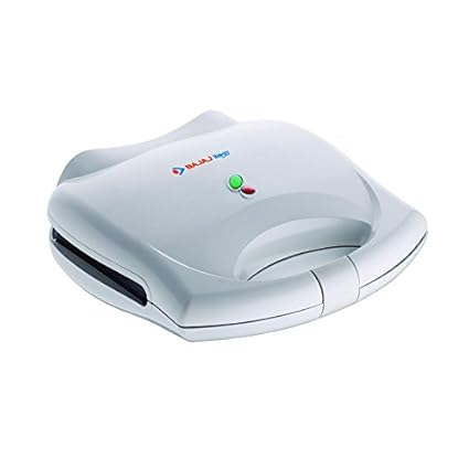 Bajaj Majesty SWX400 700-Watt Grill Sandwich Toaster (White)