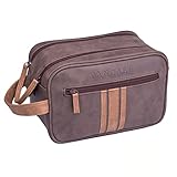 Travel Toiletry Bag for Men, Vancase Vintage