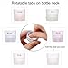 JinZeFa 5 Pack Leakproof Silicone Travel Bottles, 3 oz Portable Refillable Travel Containers, Squeezable Food-grade Silicone Travel Tube Sets, Cosmetic Toiletry Containers