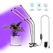 Grow Lights for Indoor Plants - Full Spectrum Red and Blue LED Grow Light - Small Gooseneck Lamp with Clamp and Timer - for Herb Garden, House Plant, Succulent, Cactus, Flowers, Bonsai Tree