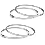 4 Inch Duct Clamps for 4" HVAC Air Ducting, Hoses, Fans - (4 Pack) Stainless Steel Clamps by Happy Hydro