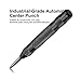 JelBo Automatic Center Punch, 5'' Spring Loaded Center Punches, Adjustable Impact Auto Hole Punch Breaker Tool for Window, Glass, Wood, Metal(Black)