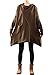 Mordenmiss Women's Leisure Long Sleeve Boat Neck Fall Tops US XS-XL