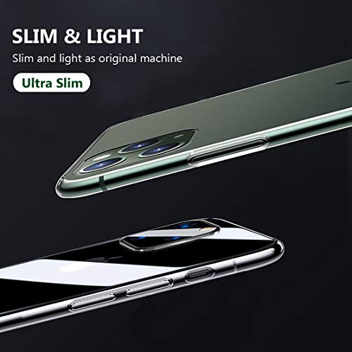 LANYOS Compatible iPhone 11 Pro Max Case, Ultra-Thin Tempered Glass Pattern Painted Back Cover + Sof - //medicalbooks.filipinodoctors.org