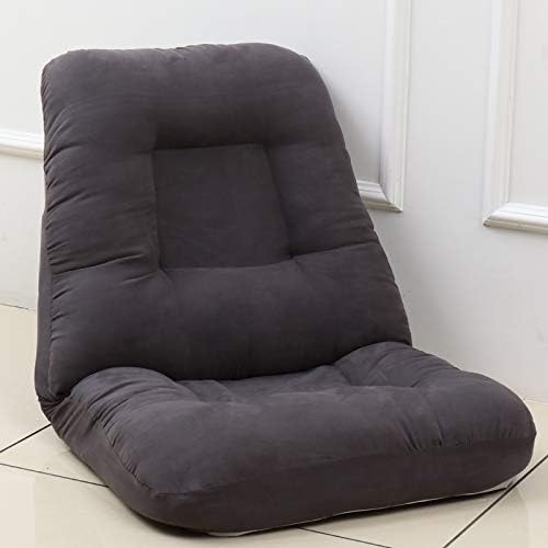 Corvids Grand Floor Folding Sofa for Home, Recliner Chair for Relax with Adjustable backrest and Memory Foam Cushion for Gaming, Meditation, Reading, Relax, CFS-03-GR (Grey, 25 x 22 x 27.5 inch)