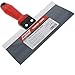 Wal-Board Blue Steel Drywall Taping Knife Set Soft Grip - 4 Knives + Mud Scoop