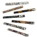 Women Acrylic Resin Hair Barrettes Fashion Geometric Alligator Hair Clips for and Hair Accessories (7 Pcs D)