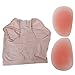 HENGSONG Hip up Silicone Pads Lift Butt Enhancer Panties Buttocks Booster (XL, Fleshcolor)