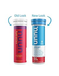 Nuun, Pastillas Hidratantes con Electrolitos, ASM 4PK NUMX NEW, Azul, 1, 1